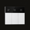 Minimal Black and White Smart Switch Panel